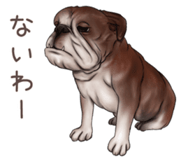 Pug and Bulldog sticker vol.1 sticker #9353711