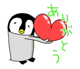 Convenient penguin2 sticker #9353774