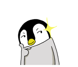 Convenient penguin2 sticker #9353806