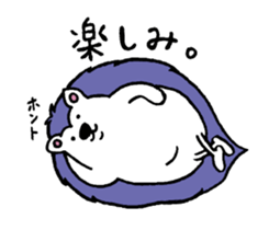 Clever and cute Hedgehog 2 sticker #9353966