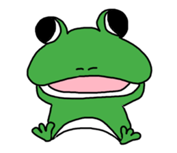 Be born as a frog 3 sticker #9354571