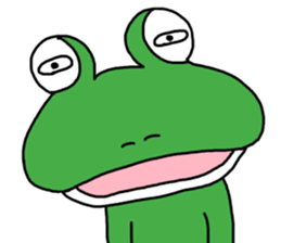 Be born as a frog 3 sticker #9354585