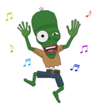 Zombie Kakeru sticker #9354703
