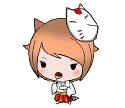 Fox girl 02.5 sticker #9354811