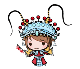 Fox girl 02.5 sticker #9354832