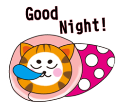 Triangle fat cat sticker #9355216