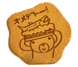 Bear Cookie sticker #9355411