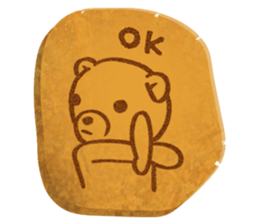 Bear Cookie sticker #9355412