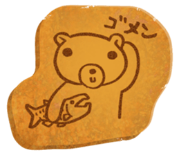 Bear Cookie sticker #9355417