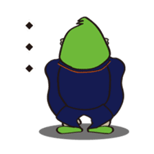 Gorilla KATAOKAKUN sticker #9355637