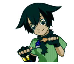 Daily life of Therianthropy brothers sticker #9356103