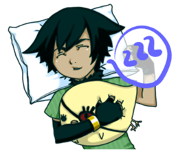 Daily life of Therianthropy brothers sticker #9356104