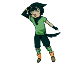 Daily life of Therianthropy brothers sticker #9356106