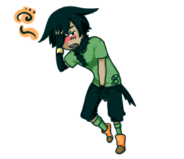 Daily life of Therianthropy brothers sticker #9356108