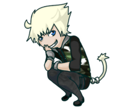 Daily life of Therianthropy brothers sticker #9356124