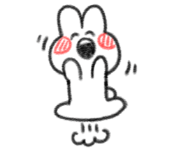 me rabbit sticker #9356208