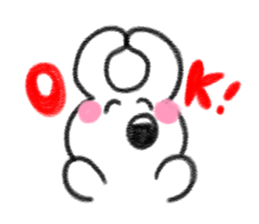 me rabbit sticker #9356214