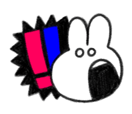 me rabbit sticker #9356216