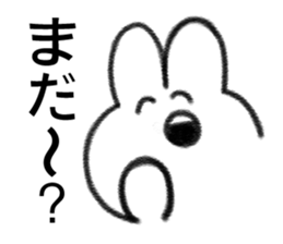 me rabbit sticker #9356221