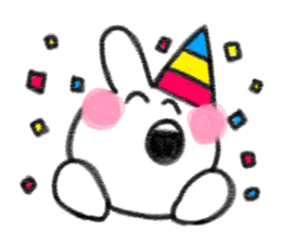 me rabbit sticker #9356226