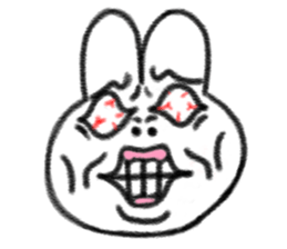 me rabbit sticker #9356229