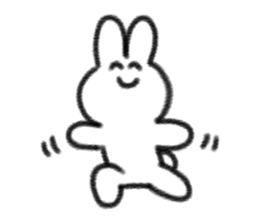 me rabbit sticker #9356235