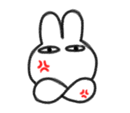 me rabbit sticker #9356238
