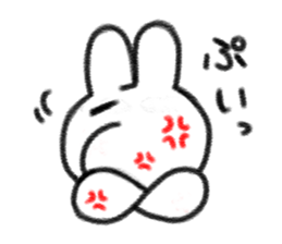 me rabbit sticker #9356239