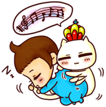 Cat King x MoMo 2 sticker #9356337