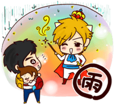 Cat King x MoMo 2 sticker #9356356