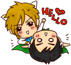 Cat King x MoMo 2 sticker #9356364