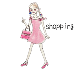 The Day of a Girl sticker #9356414