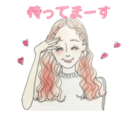 The Day of a Girl sticker #9356420