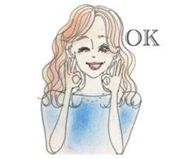 The Day of a Girl sticker #9356421