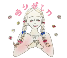 The Day of a Girl sticker #9356422