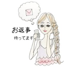 The Day of a Girl sticker #9356426