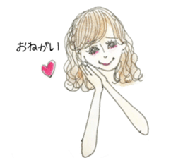 The Day of a Girl sticker #9356428