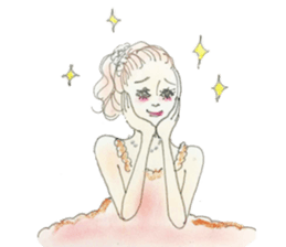 The Day of a Girl sticker #9356429