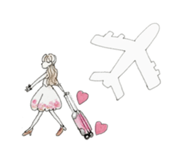 The Day of a Girl sticker #9356430