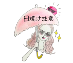 The Day of a Girl sticker #9356433