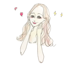 The Day of a Girl sticker #9356435