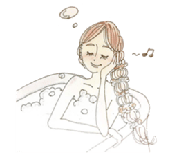 The Day of a Girl sticker #9356444