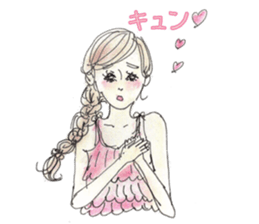 The Day of a Girl sticker #9356445