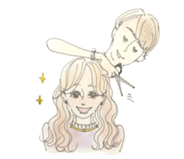 The Day of a Girl sticker #9356446