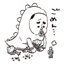 Mr. Kaiju sticker #9356660