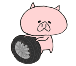 Dialect of a Loose animal,Ishikawa-ken sticker #9357186