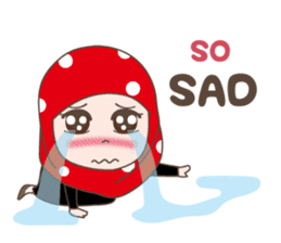 Cute Muslim girl, her name is LAILA. sticker #9357548