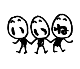 The face of the words sticker #9357608