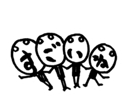 The face of the words sticker #9357615