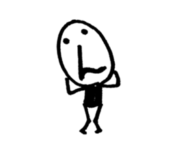 The face of the words sticker #9357680